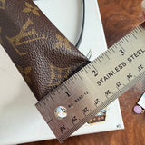 The Swan Crossbody - Vintage LV Monogram in Black