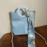 The Junco Crossbody Bag - Light Blue CELINE