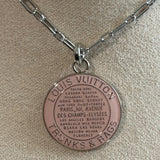 Upcycled Louis Vuitton Necklace
