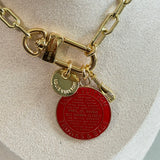 Upcycled Louis Vuitton Necklace