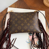 The Western Fringe Junco Crossbody - Vintage Monogram LV