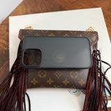 The Western Fringe Junco Crossbody - Vintage Monogram LV