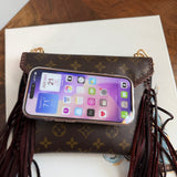 The Western Fringe Junco Crossbody - Vintage Monogram LV