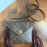 The Western Fringe Junco Crossbody - Vintage Monogram LV
