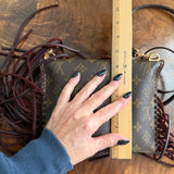 The Western Fringe Junco Crossbody - Vintage Monogram LV