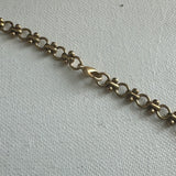 Upcycled Multicolored Gucci CC Charm Necklace