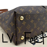 The Falcon Crossbody - Vintage Monogram in Light Tan