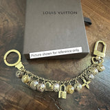Cellphone Wristlet with Upcycled LV Charms