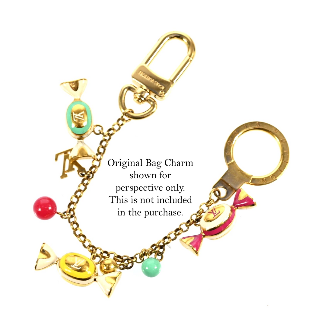 Sweet Like Candy - LV Charm Necklace with GF Paperclip Chain