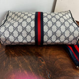 The Junco - Navy Vintage GG Shoulder/Crossbody Bag