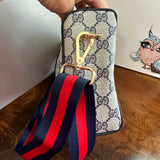 The Junco - Navy Vintage GG Shoulder/Crossbody Bag