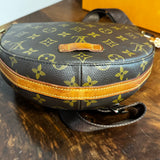 The Dove Crossbody - Vintage Monogram in Tan