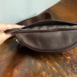 Brown GG Leather Sling Bag/Fanny Pack/Bumbag - GG