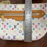 The Junco Crossbody Bag - Vintage Multicolor in White