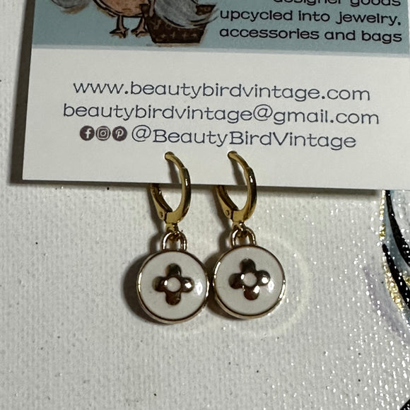 Jewelry Sale Price Firm Certified Upcycled Louis Vuitton Earrings