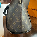 The Grouse - Vintage Monogram Handbag in Black