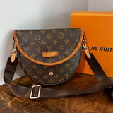 The Dove Crossbody - Vintage Monogram in Tan