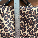 Kate Spade Tote Bag in Leopard and Black Patent
