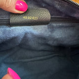 The Junco - Navy Vintage GG Shoulder/Crossbody Bag