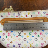 The Junco Crossbody Bag - Vintage Multicolor in White