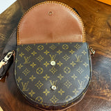 The Dove Crossbody - Vintage Monogram in Tan
