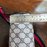The Junco - Navy Vintage GG Shoulder/Crossbody Bag