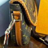The Dove Crossbody - Vintage Monogram in Tan