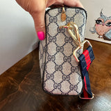 The Junco - Navy Vintage GG Shoulder/Crossbody Bag