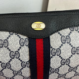 The Junco - Navy Vintage GG Shoulder/Crossbody Bag