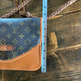 The Peacock Compact Messenger - Vintage Monogram and Caramel Epi Combo