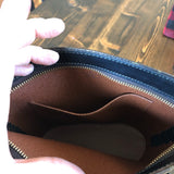 The Finch - Vintage Monogram Black Crossbody