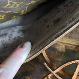The Sparrow Crossbody Bag in Tan Monogram