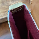 The Egret - Vintage Monogram Multicolor Crossbody/Shoulder Bag