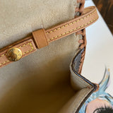 The Junco - Vintage Monogram in Vachetta Shoulder/Crossbody Bag