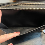 The Swan - Vintage Prada Organizer with Studs Crossbody/Wristlet