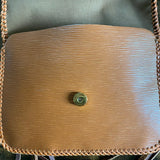 The Peacock Compact Messenger - Vintage Monogram and Caramel Epi Combo
