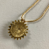 The Lotus on a Gold Filled Rope Chain