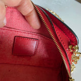 The Kinglet - Vintage Epi in Red Crossbody Bag