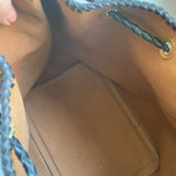 The Owl - Vintage Monogram Shoulder Bag in Black