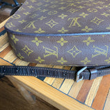 The Swift - Vintage Monogram in Chocolate Crossbody