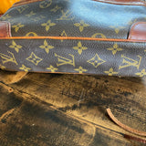 The Sparrow Crossbody Bag in Tan Monogram