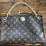 The Swan - Vintage Monogram Golden Crossbody