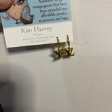 LV Earrings - Simple Gold Hoops