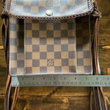The Friar Crossbody in Damier Ebene