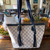 The Blue Jay - Vintage Damier Azur Shoulder Bag