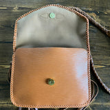 The Peacock Compact Messenger - Vintage Monogram and Caramel Epi Combo