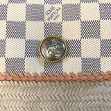The Wren - Damier and Cream Vintage Wristlet/Crossbody/Clutch