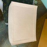 The Swan Crossbody Bag - Vintage Monogram in Blush Pink