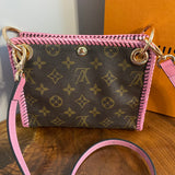 The Cygnet Crossbody - Vintage Monogram in Barbie Pink