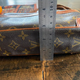 The Sparrow Crossbody Bag in Tan Monogram